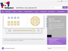 Tablet Screenshot of hetspectrum-nesselande.nl